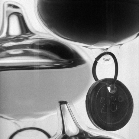 Galileo thermometer, Synge Street, Dublin, Ireland, September 2007