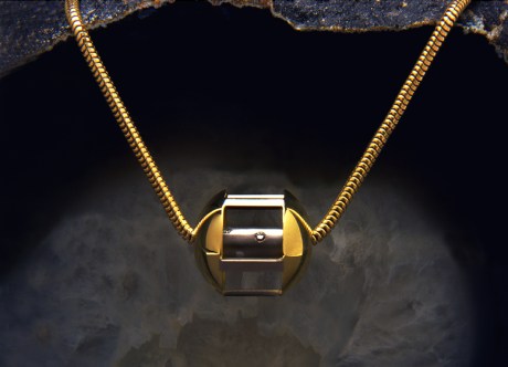Platinum & Gold Piece set with Diamonds by Steven Bourke, 1999