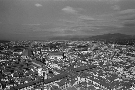 Florence from the Duomo, Florence, Italy, February 2007
