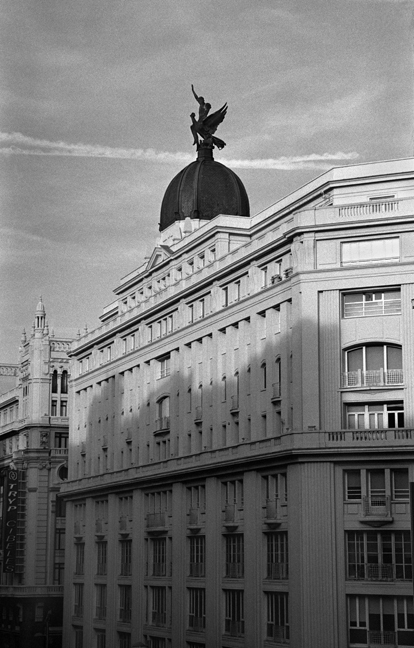 The Gran Via, Madrid, Spain, January 2005