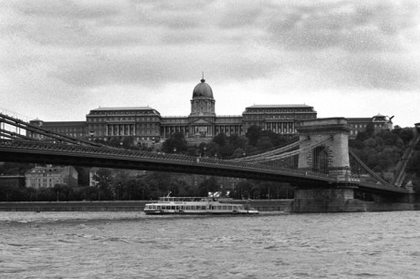 Széchenyi Chain Bridge, Budapest, Hungary, June 2001