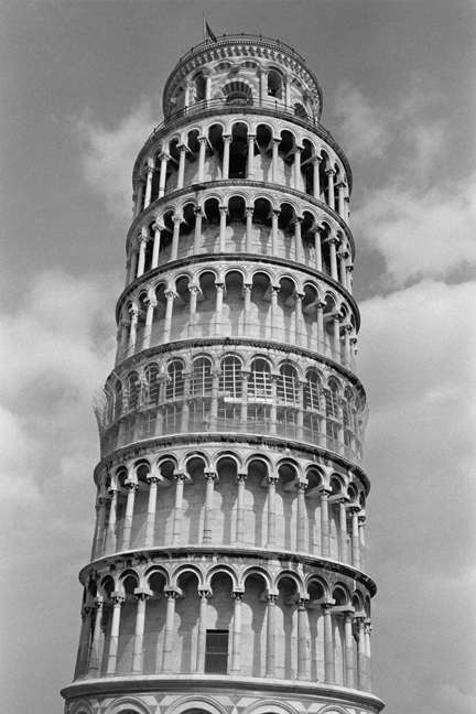 Leaning Tower of Pisa, Italy, February 2007