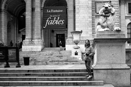 NYPL, 42nd St, Manhattan,New York, America, April 1995