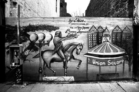 Union Square Graffiti, Manhattan, New York, America, April 1995