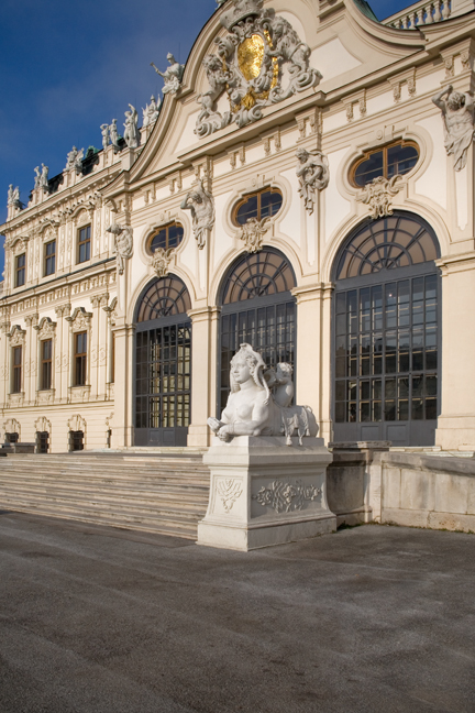 Upper Belvedere, Vienna, Austria, December 2008