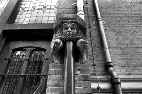 Drain pipe, Amsterdam, Netherlands, April 1999