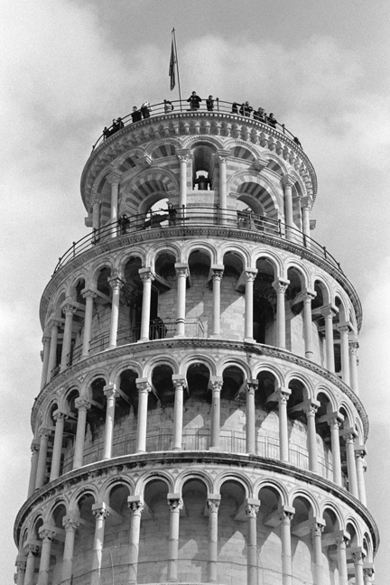 Leaning Tower of Pisa, Italy, February 2007