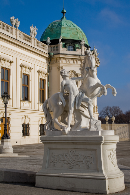 Upper Belvedere, Vienna, Austria, December 2008