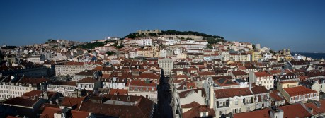 Lisbon Panorama, Lisbon, Portugal, April 2006