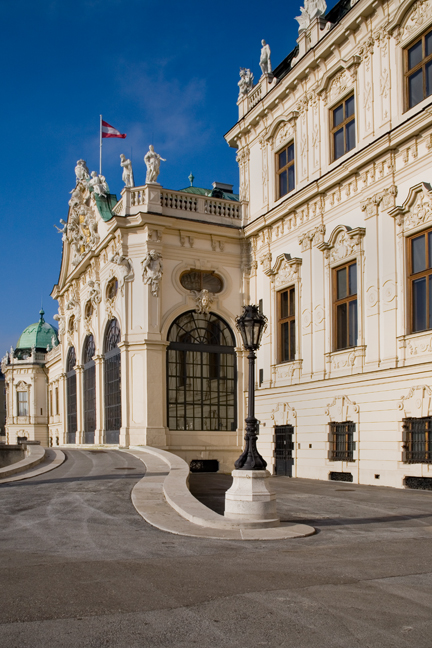 Upper Belvedere, Vienna, Austria, December 2008