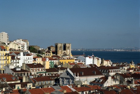 from Elevador de Santa Justa, Lisbon, Portugal, April 2006