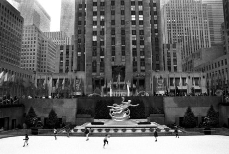 The Rink, Rockefeller Centre, Manhattan, New York, America, April 1995