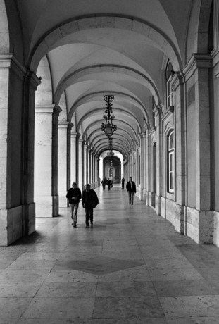 Praca do Comercio, Lisbon, Portugal, April 2006