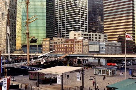 South Street Seaport, Manhattan, New York, America, November 1997