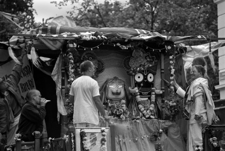 Hare Krishna Parade, Dublin, Ireland, 1992