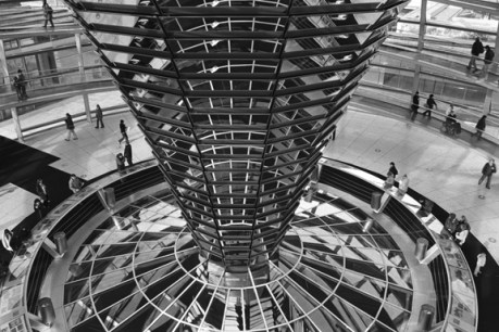 Reichstag Dome by Norman Foster, Berlin, Germany, November 2006