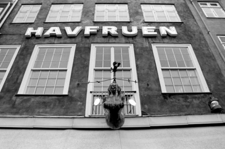 Havfruen, Nyhavn, Copenhagen, Denmark, October 2007