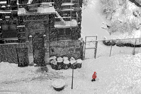 East 11th Streeet, Manhattan, New York, America, January 2001