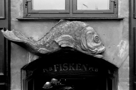 Fisken, Nyhavn, Copenhagen, Denmark, October 2007