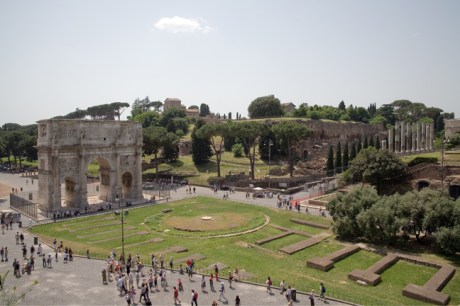 The Arch of Constantine, Rome, Italy, May 2009