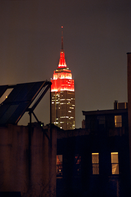 from East 11th Street, New York, America, November 1997