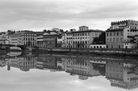 Florence & The Arno, Florence, Italy, February 2007