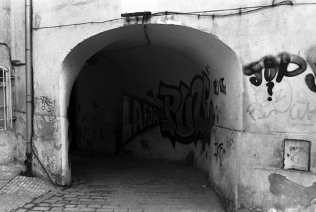 Graffiti, Prague, Czech Republic, April 2000