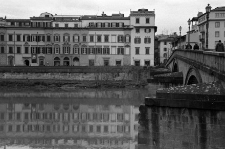 Florence & The Arno, Florence, Italy, February 2007