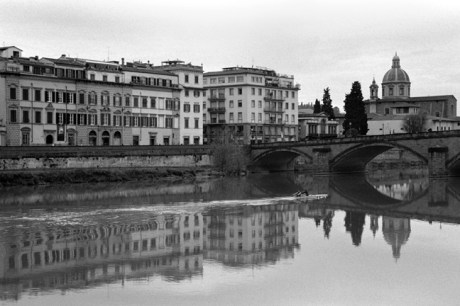 Florence & The Arno, Florence, Italy, February 2007