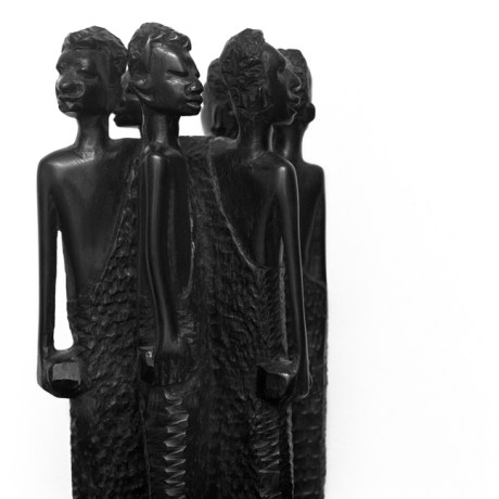 African Statue, Synge Street, Dublin, Ireland, June 2005