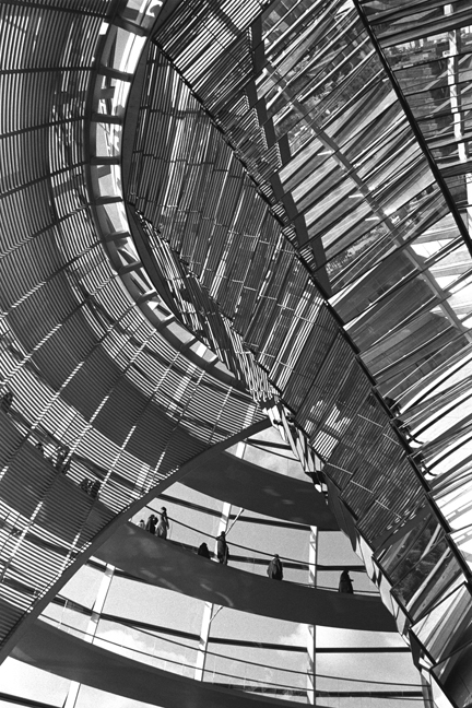 Reichstag Dome by Norman Foster, Berlin, Germany, November 2006
