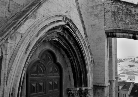 Igreja do Carmo, Lisbon, Portugal, April 2006