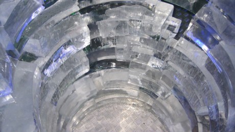 The Ice Bar, Copenhagen, Denmark, October 2007 