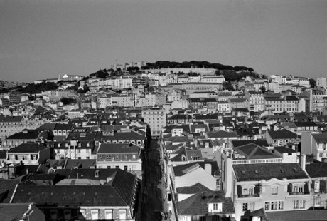 from Elevador de Santa Justa, Lisbon, Portugal, April 2006