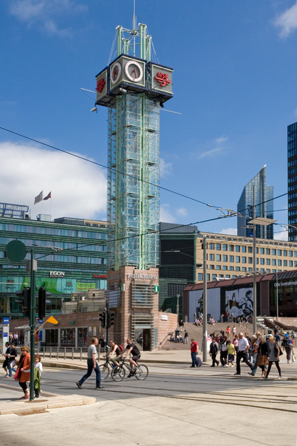 Jernbanetorget, Oslo, Norway, June 2010