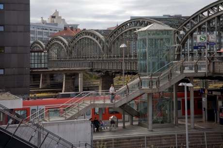 Hackerbrücke, Munich, Germany, October 2009