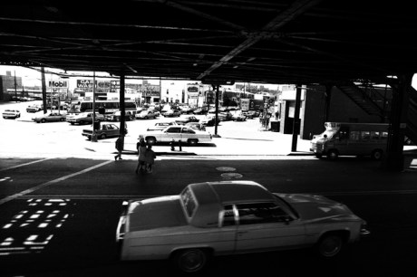 Under The El, New York, America, April 1995