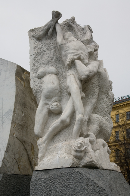 Monument Against War & Fascism, Vienna, Austria, December 2008