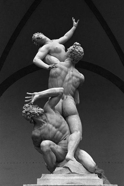 Loggia dei Lanzi, Florence, Italy, February 2007