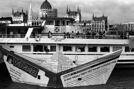 Paper Boat, Budapest, Hungary, June 2001