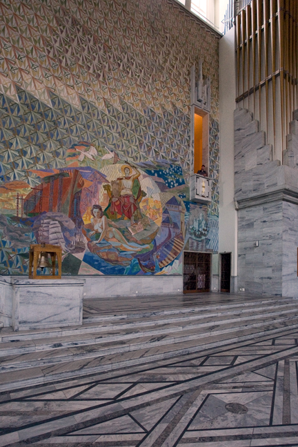 "St. Hallvard & his Woman", Rådhus, Oslo, Norway, June 2010 "St. Hallvard & his Woman", Rådhus, Oslo, Norway, June 2010