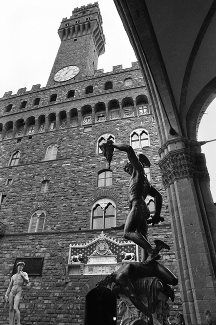 Piazza della Signoria, Florence, Italy, February 2007