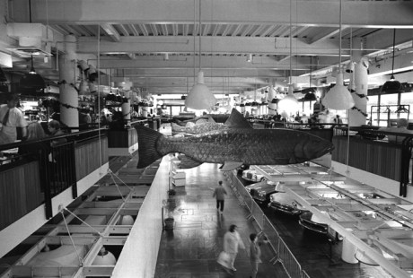 Fulton market,South Street Seaport, New York, America, April 1995