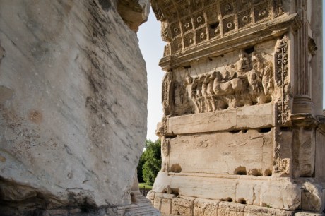 The Arch of Titus, Rome, Italy, May 2009