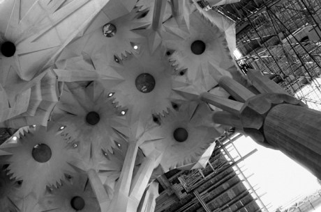 Templo Expiatorio de la Sagrada Familia, Barcelona, Spain, August 2002