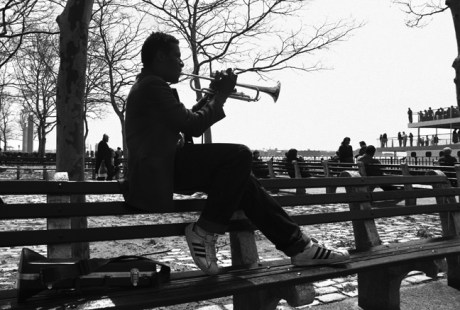Battery Park, Manhattan, New York, America, April 1995