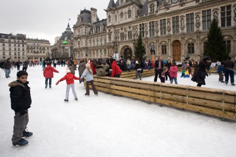 Hotel de Ville, Paris, France, December 2009
