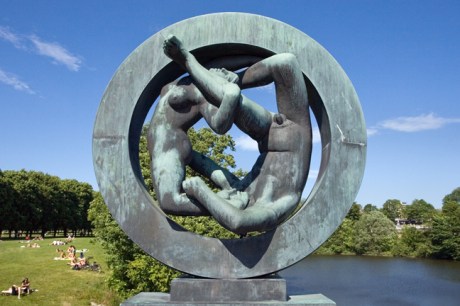 Vigelandsparken Sculpture Park Oslo, Norway, June 2010