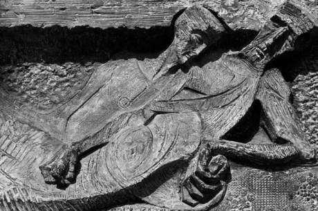 Main Door, Passion Facade, Sagrada Familia, Barcelona, Spain, August 2002