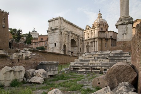 The Rostrum, Rome, Italy, May 2009